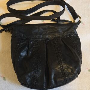 EUC Fossil Leather Crossbody